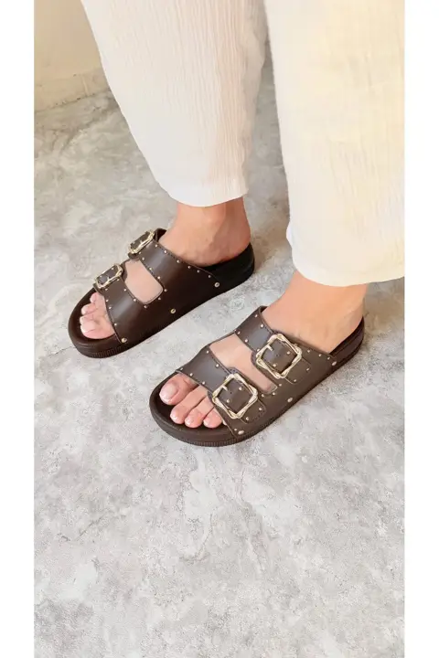 Summer Anatomik Kadın Siyah Terlik